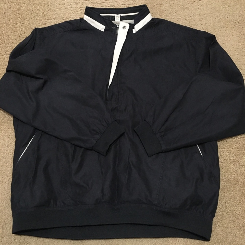Xxl long sleeve 3/4 zip pullover